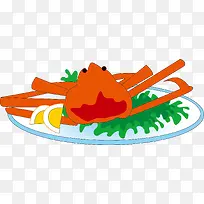 卡通海鲜大餐-空若网 卡通海鲜大餐-空若网