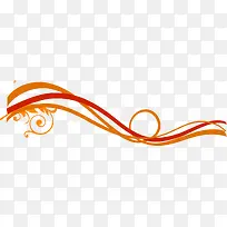 橙色线条-空若网 橙色线条-空若网