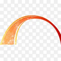 橙色线条-空若网 橙色线条-空若网