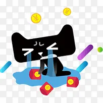 天猫哭泣标志-空若网 天猫哭泣标志-空若网