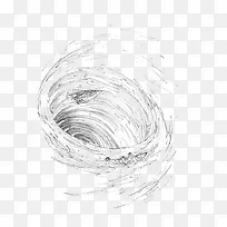 白色插画龙卷风-空若网 白色插画龙卷风-空若网