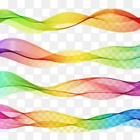 唯美彩色丝带背景-空若网 唯美彩色丝带背景-空若网