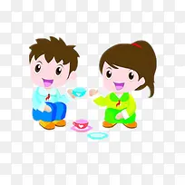 喝咖啡的小学生-空若网 喝咖啡的小学生-空若网