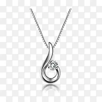 时尚简约纯银吊坠-空若网 时尚简约纯银吊坠-空若网