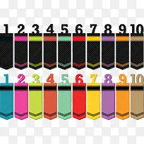 矢量数字标签-空若网 矢量数字标签-空若网