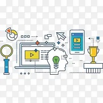 矢量扁平化素材-空若网 矢量扁平化素材-空若网