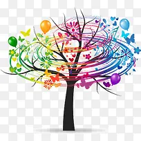 炫彩树-空若网 炫彩树-空若网