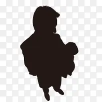 人物剪影素材-空若网 人物剪影素材-空若网