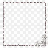 黑色文艺波浪边框-空若网 黑色文艺波浪边框-空若网