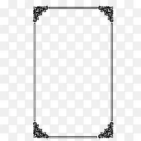 横线黑色条形框矢量素材-空若网 横线黑色条形框矢量素材-空若网