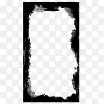 黑色边框素材-空若网 黑色边框素材-空若网