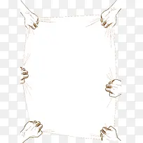 手绘手抓画布背景矢量图-空若网 手绘手抓画布背景矢量图-空若网