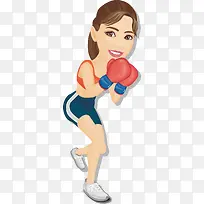 拳击美女-空若网 拳击美女-空若网