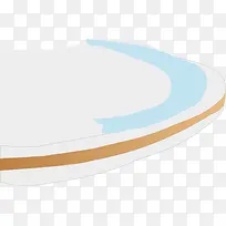 手绘卡通水印盘子-空若网 手绘卡通水印盘子-空若网