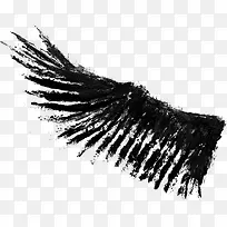 水墨翅膀装饰-空若网 水墨翅膀装饰-空若网