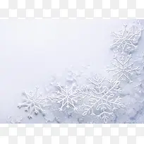 白色雪花背景-空若网 白色雪花背景-空若网