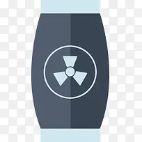 矢量扁平化核放射物-空若网 矢量扁平化核放射物-空若网