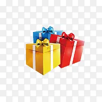 彩色礼盒-空若网 彩色礼盒-空若网