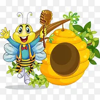 矢量蜜蜂-空若网 矢量蜜蜂-空若网