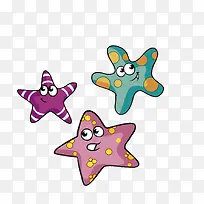 矢量海星装饰-空若网 矢量海星装饰-空若网