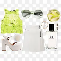 黄色大花无袖上衣-空若网 黄色大花无袖上衣-空若网