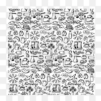 手绘食物线描稿-空若网 手绘食物线描稿-空若网