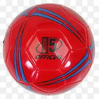 数字5红色足球-空若网 数字5红色足球-空若网