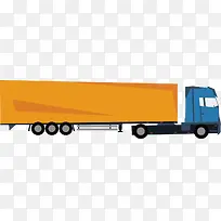 矢量创意设计卡车货运图-空若网 矢量创意设计卡车货运图-空若网