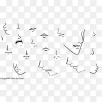 画线艺术鼻子-空若网 画线艺术鼻子-空若网