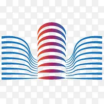 矢量线性建筑素材-空若网 矢量线性建筑素材-空若网