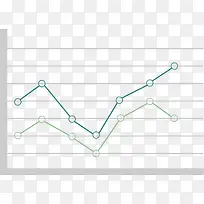 矢量创意设计统计数据折线图-空若网 矢量创意设计统计数据折线图-空若网