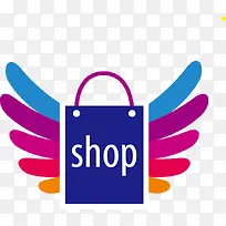 购物logo设计-空若网 购物logo设计-空若网