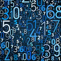 数字背景-空若网 数字背景-空若网