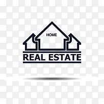 创意房地产标志设计矢量图-空若网 创意房地产标志设计矢量图-空若网