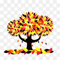 秋天的树-空若网 秋天的树-空若网