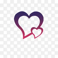 双爱心-空若网 双爱心-空若网