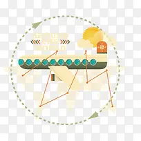 ppt创意数据图-空若网 ppt创意数据图-空若网