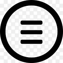 菜单圆形按钮图标-空若网 菜单圆形按钮图标-空若网