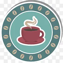 手绘咖啡图标-空若网 手绘咖啡图标-空若网