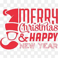 红色胡子背景圣诞卡-空若网 红色胡子背景圣诞卡-空若网