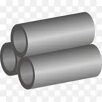 钢管png矢量素材-空若网 钢管png矢量素材-空若网