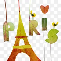 创意叶子塔-空若网 创意叶子塔-空若网