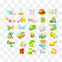 汉堡包矢量素材-空若网 汉堡包矢量素材-空若网