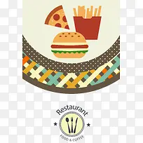 餐厅餐饮插画AI矢量-空若网 餐厅餐饮插画AI矢量-空若网