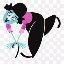 卡通电影插图-卡通卓别林-空若网 卡通电影插图-卡通卓别林-空若网