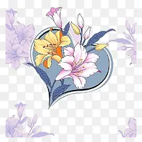 爱心百合素材-空若网 爱心百合素材-空若网