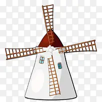 手绘风车-空若网 手绘风车-空若网