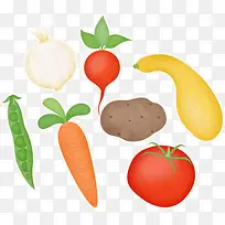 绘图蔬菜瓜果-空若网 绘图蔬菜瓜果-空若网