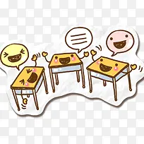 卡通书桌-空若网 卡通书桌-空若网