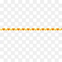 黄色可爱底边-空若网 黄色可爱底边-空若网